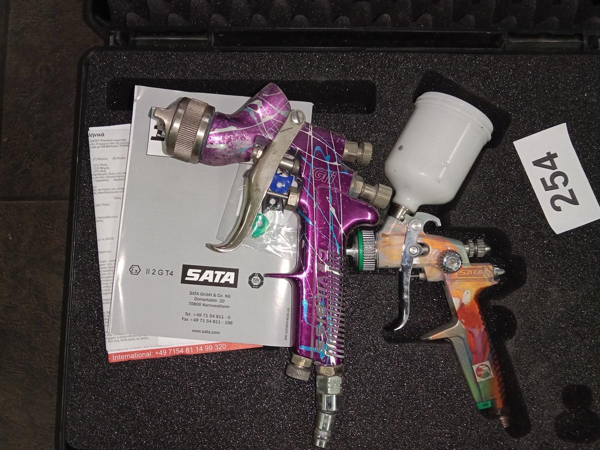 2 Stk. SATA Lackierpistolen
