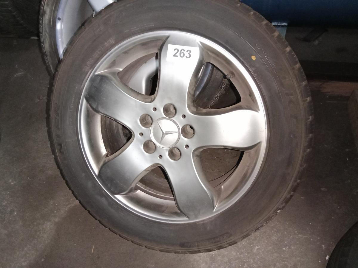 4 Stk. MB Felgen Falken 235/55/17