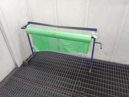 Folienabspulgert plus 1 Rolle neue Folie im Karton