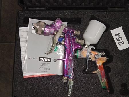 2 Stk. SATA Lackierpistolen