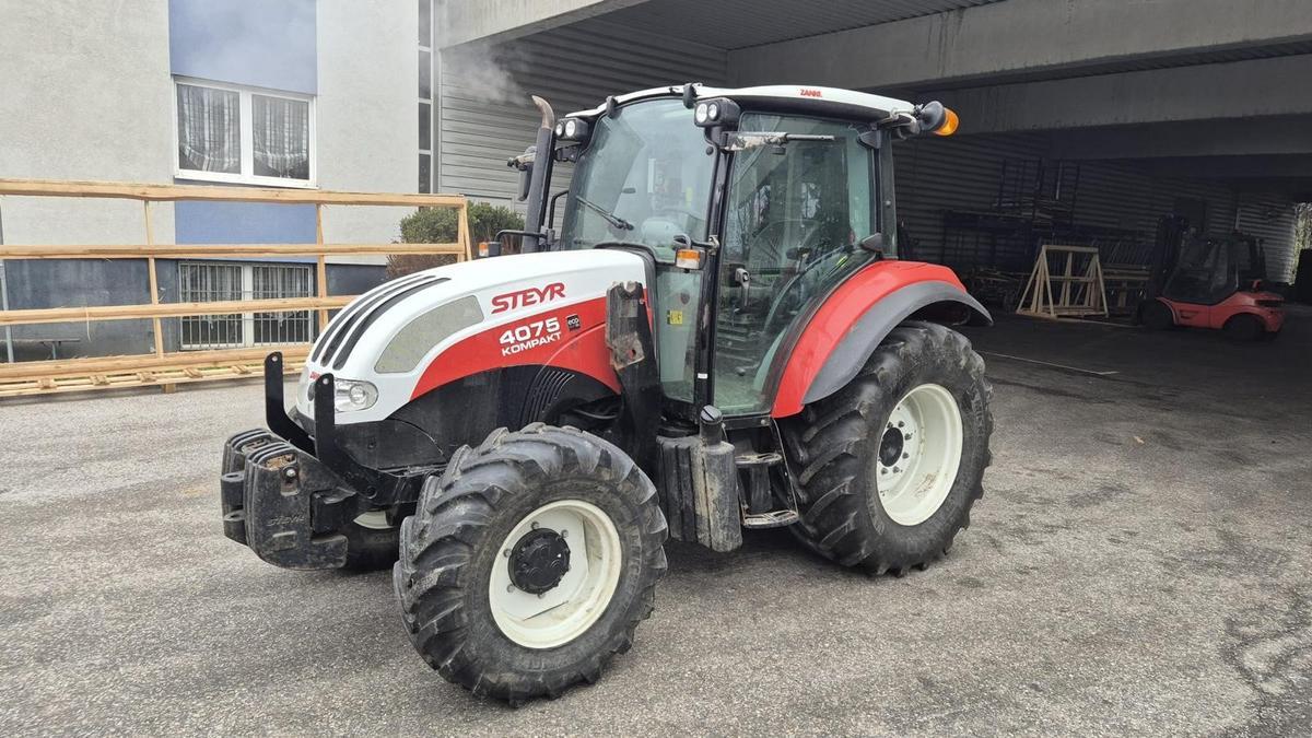 Steyr Kompakt 4075, BJ 2018, 55kW, Diesel, 1072 Stunden gelaufen, FIN ZHJZ05613, Standort 9500 Villach