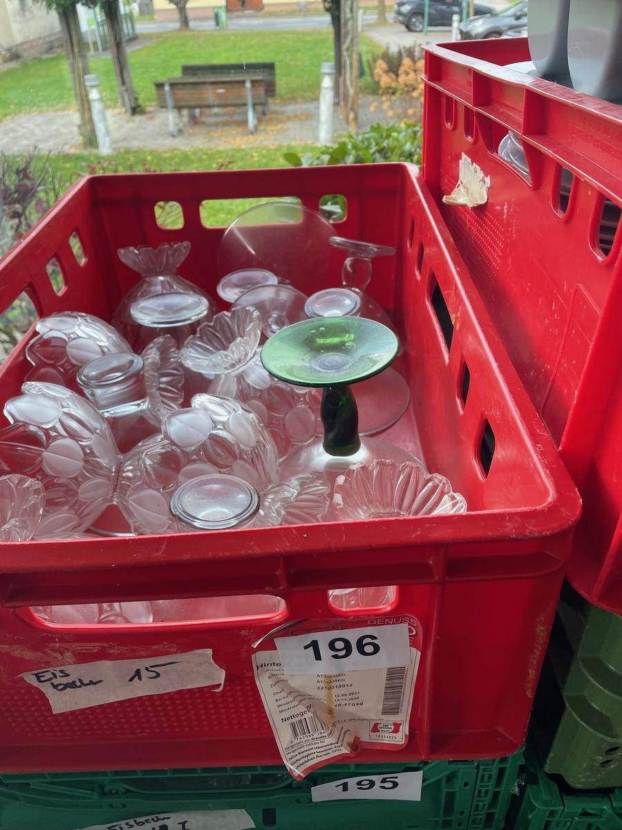 15 Stk. Eisbecher div. Gr&ouml;&szlig;e