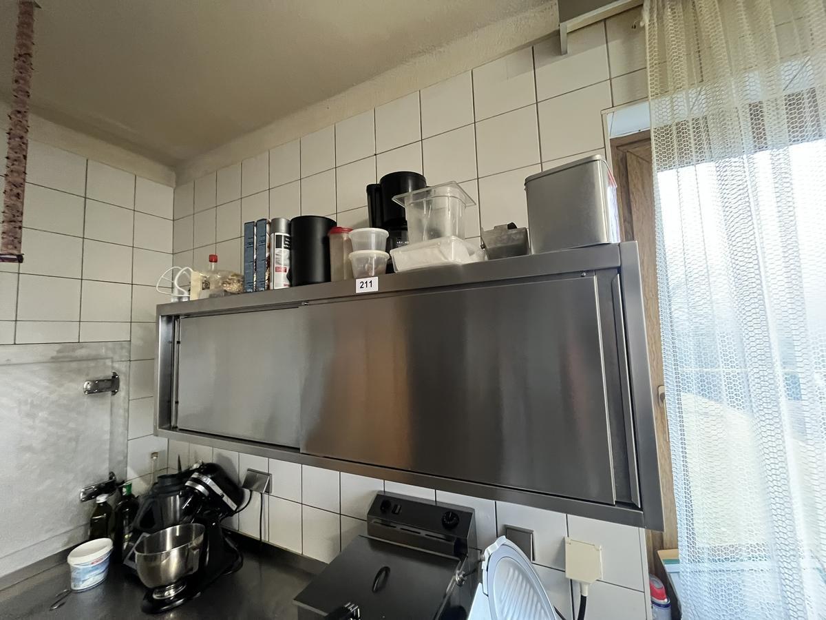 Edelstahl H&auml;ngeschrank mit Fachebene ca. 162/50/35 cm?d=2025-12-16 03:00:17