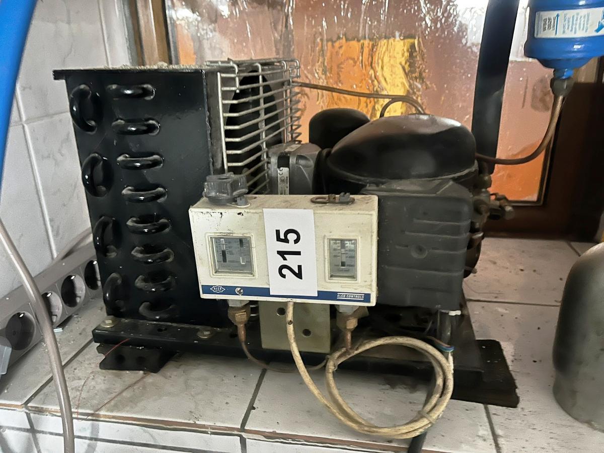 K&uuml;hlaggregat f&uuml;r Pos. 198 und 199 ) Schankk&uuml;hlung