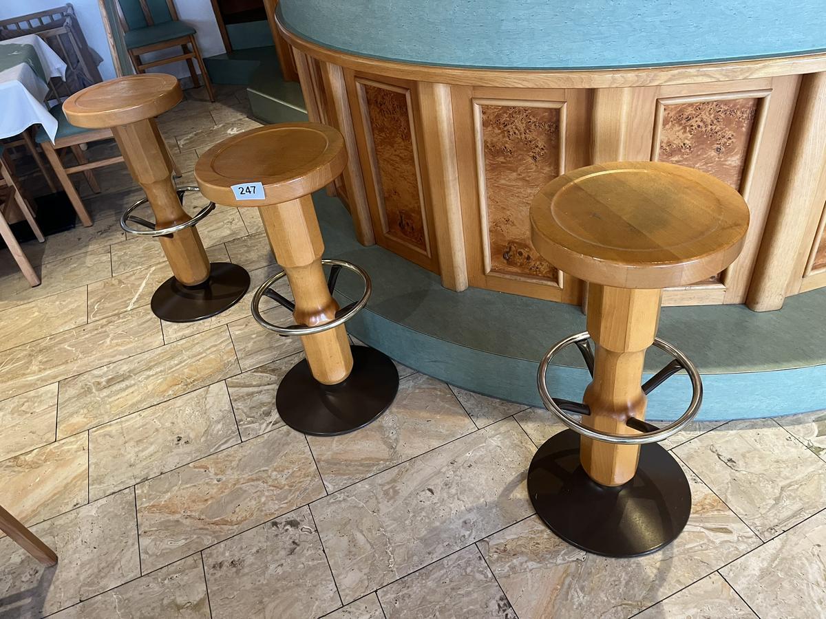 3 St&uuml;ck Barhocker