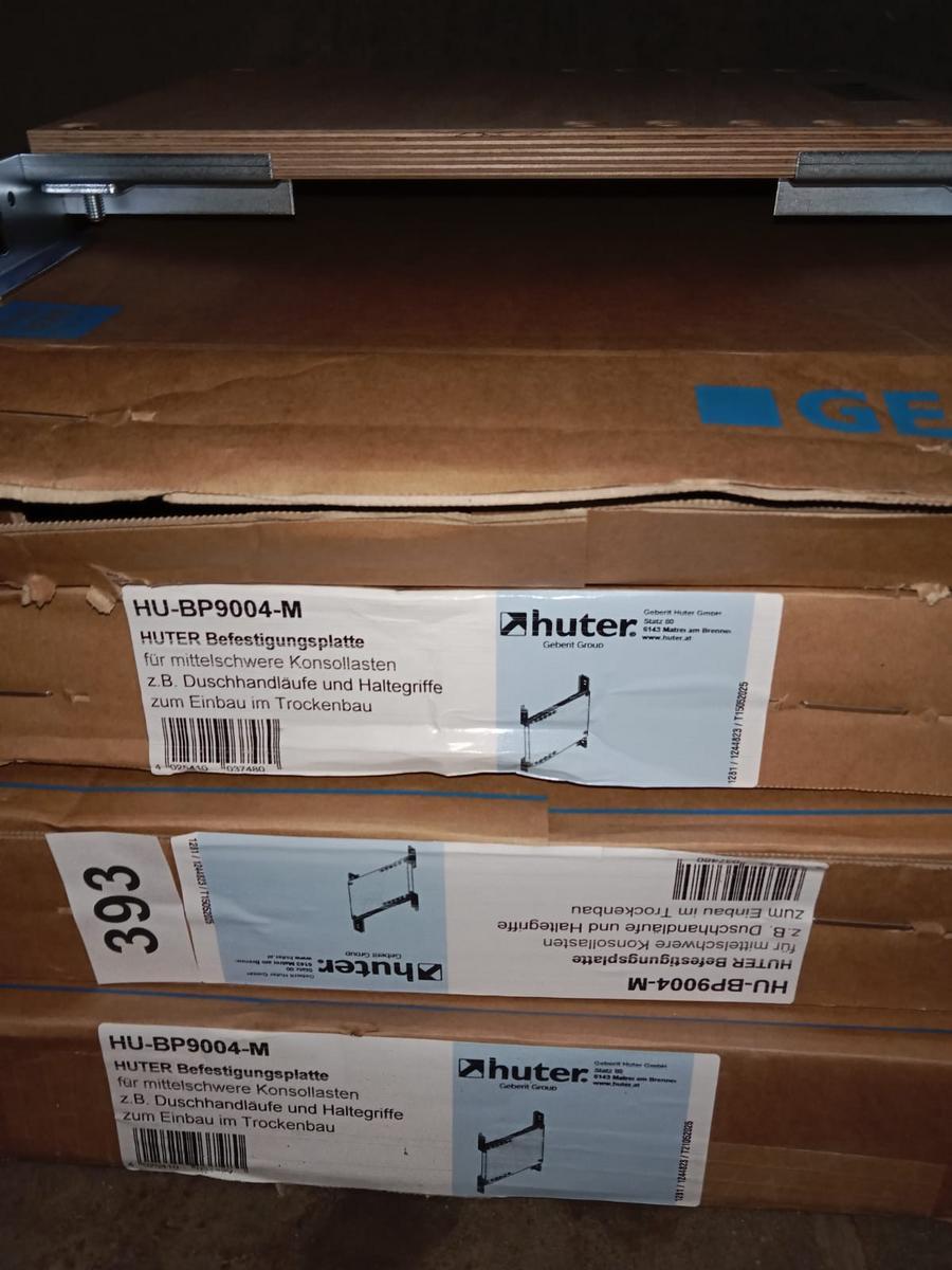 4 St&uuml;ck GEBERIT Huter HU BP 9004