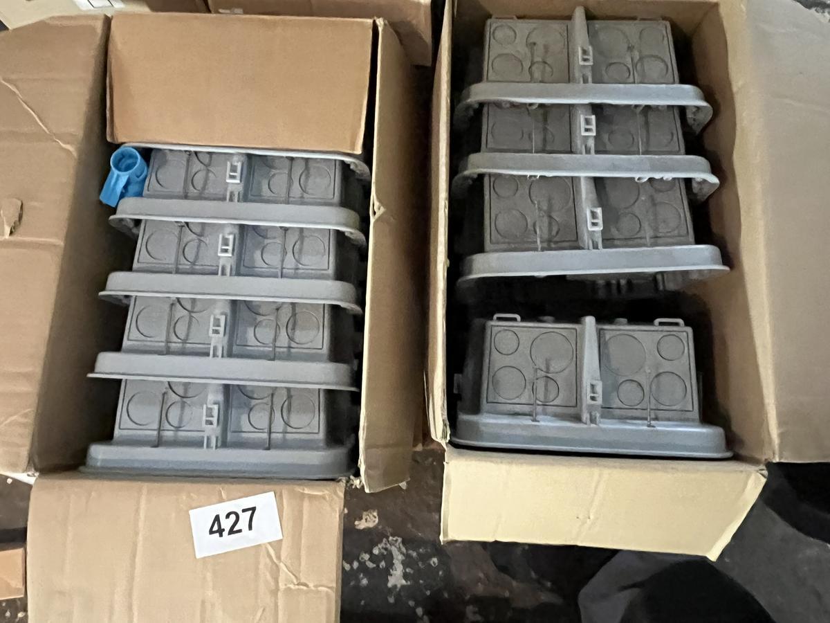 2 Karton 10 St&uuml;ck Elektro-,Einbauverteiler