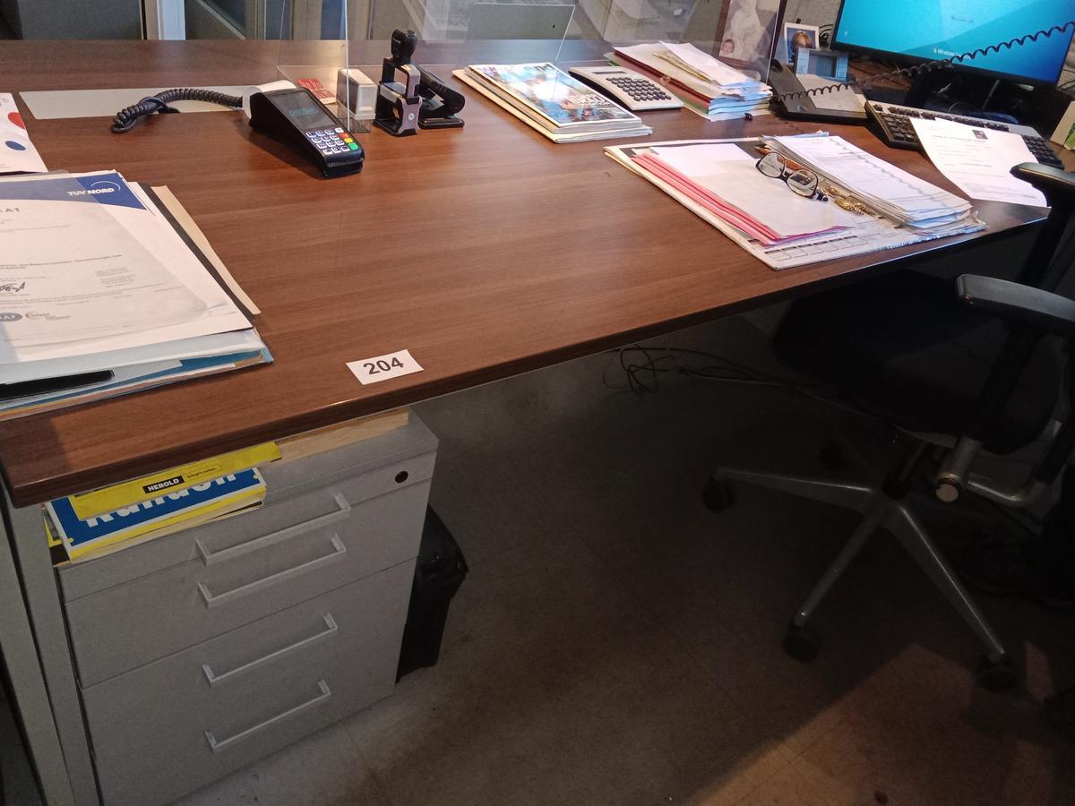 Schreibtischmodul ca, 200/100 cm plus Aktenablage 80/100 cm?d=2025-12-18 13:13:50