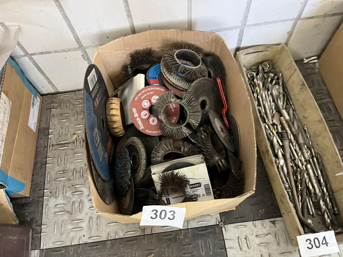 Posten Flexscheiben / B&uuml;rsten kompletter Karton