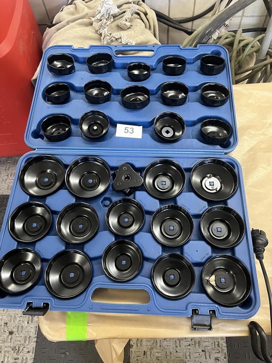 &Ouml;lfilterschl&uuml;sselsatz in Kassette