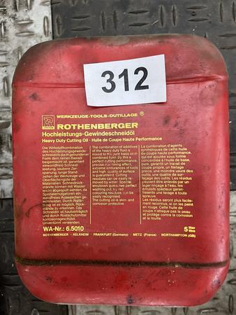 Rothenberger Gewindeschneidöl - 1 Kanister Rothenberger Gewindeschneidöl - 1 Kanister