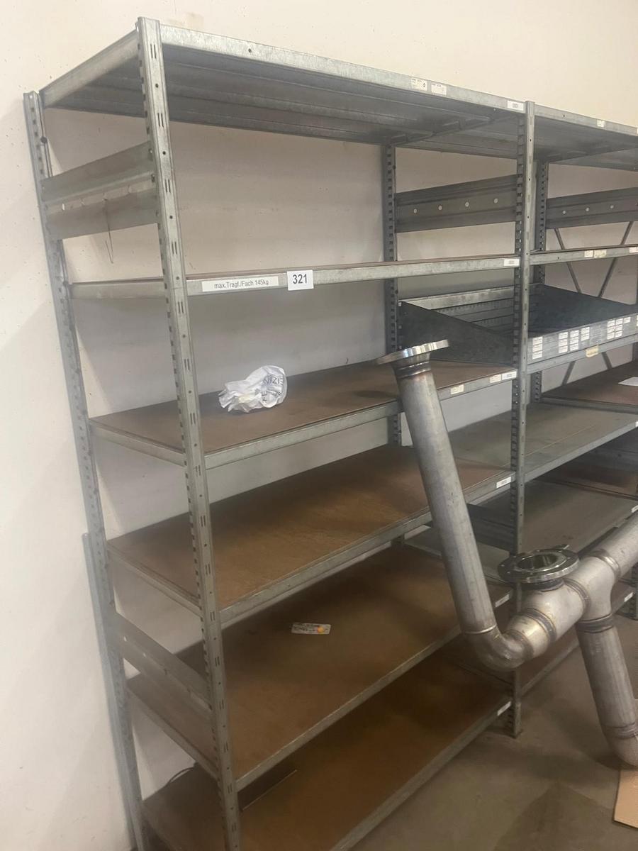 ca. 5,80 lfm Fachbodenregal mit 145 kg Tragkraft pro Fachebene H: 2m , T: 0.5 m?d=2026-03-07 06:19:13