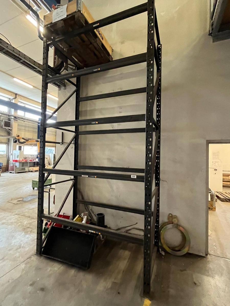 Schwerlast Palettenregal ca. 200/100/350 cm mit Einh&auml;ngebalken - Nutzlast pro Palette 800 kg?d=2026-03-07 06:25:34