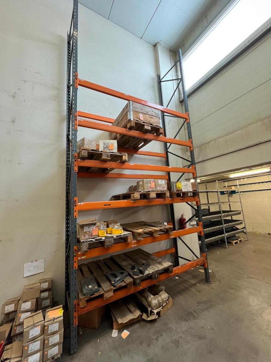 ca. 2. 7 lfm Schwerlast Palettenregalanlage H: 6 m , T: 1 m - Nutzlast pro Palette 800 kg?d=2026-03-07 06:19:13