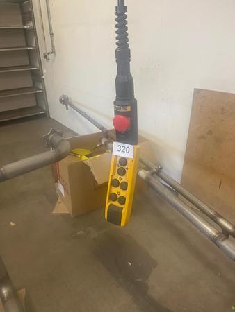 ABUS Hallenkran mit Hubkraft 1000 kg und ca.13 lfm Schienenfahrwerk