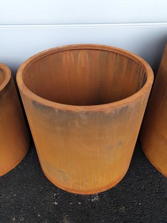 Terra Corten Cortenstahl Pflanzengef�� Round 70x70cm