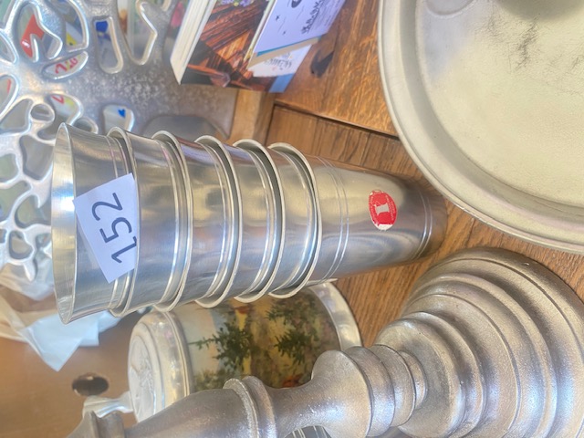 6 Zinnbecher 8cm ca.1kg