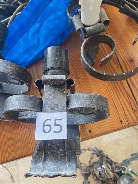 Handgeschmiedete Wandleuchte