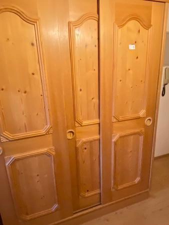 Vogelauer Kasten mit Schiebet�re 126 lang 192 hoch 58 tief