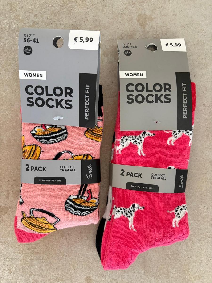 4 Paar Colorsocken Gr&ouml;&szlig;e 36-41