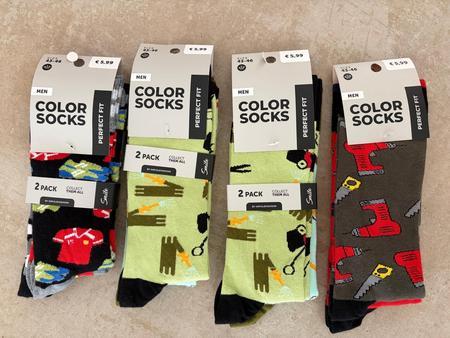 8 Paar Colorsocken Gr��e 43-46