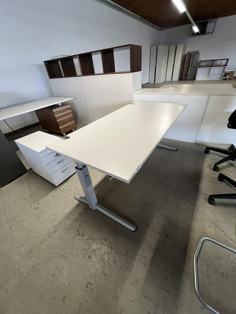 Schreibtisch HALI 160/80 cm grau