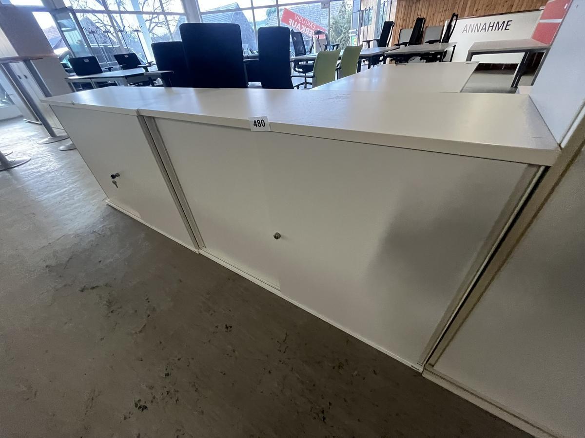 BENE Aktenschrank ca. 120/80 cm 2 Ordnernh&ouml;hen