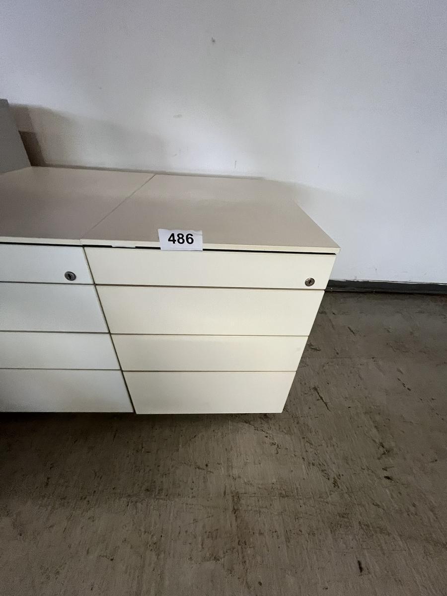 Rollcontainer mit Auszugsladen ca. 54/60/56 cm