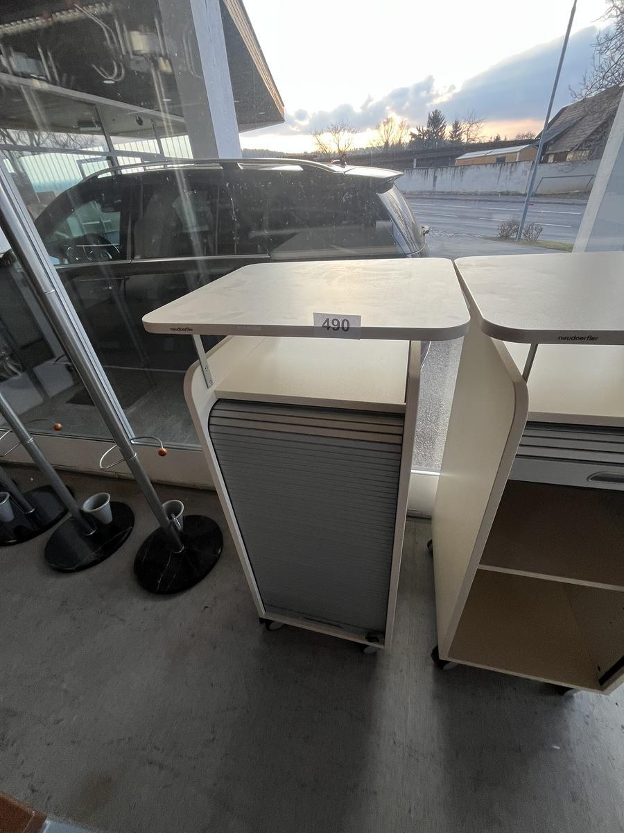 HIGH Caddy Rollcontainer mit Auszugslade versperrbar ca. 55/55/110 cm?d=2026-03-07 09:54:46