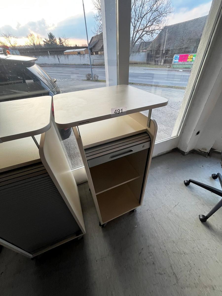 HIGH Caddy Rollcontainer mit Auszugslade versperrbar ca. 55/55/110 cm?d=2026-03-07 08:11:41