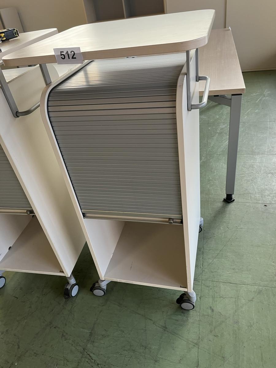 HIGH Caddy Rollcontainer mit Auszugslade versperrbar ca. 55/55/110 cm?d=2026-03-07 08:04:36