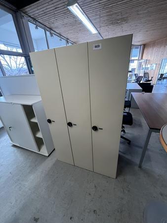 3-er Umkleidespind mit Zahlencode - Ausstellungsst�ck