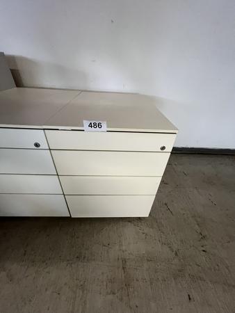 Rollcontainer mit Auszugsladen ca. 54/60/56 cm