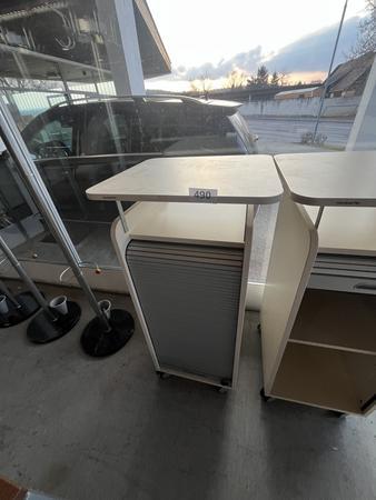 HIGH Caddy Rollcontainer mit Auszugslade versperrbar ca. 55/55/110 cm