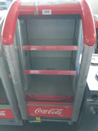 Coca Cola offene K�hlvitrine, 65x70x140cm