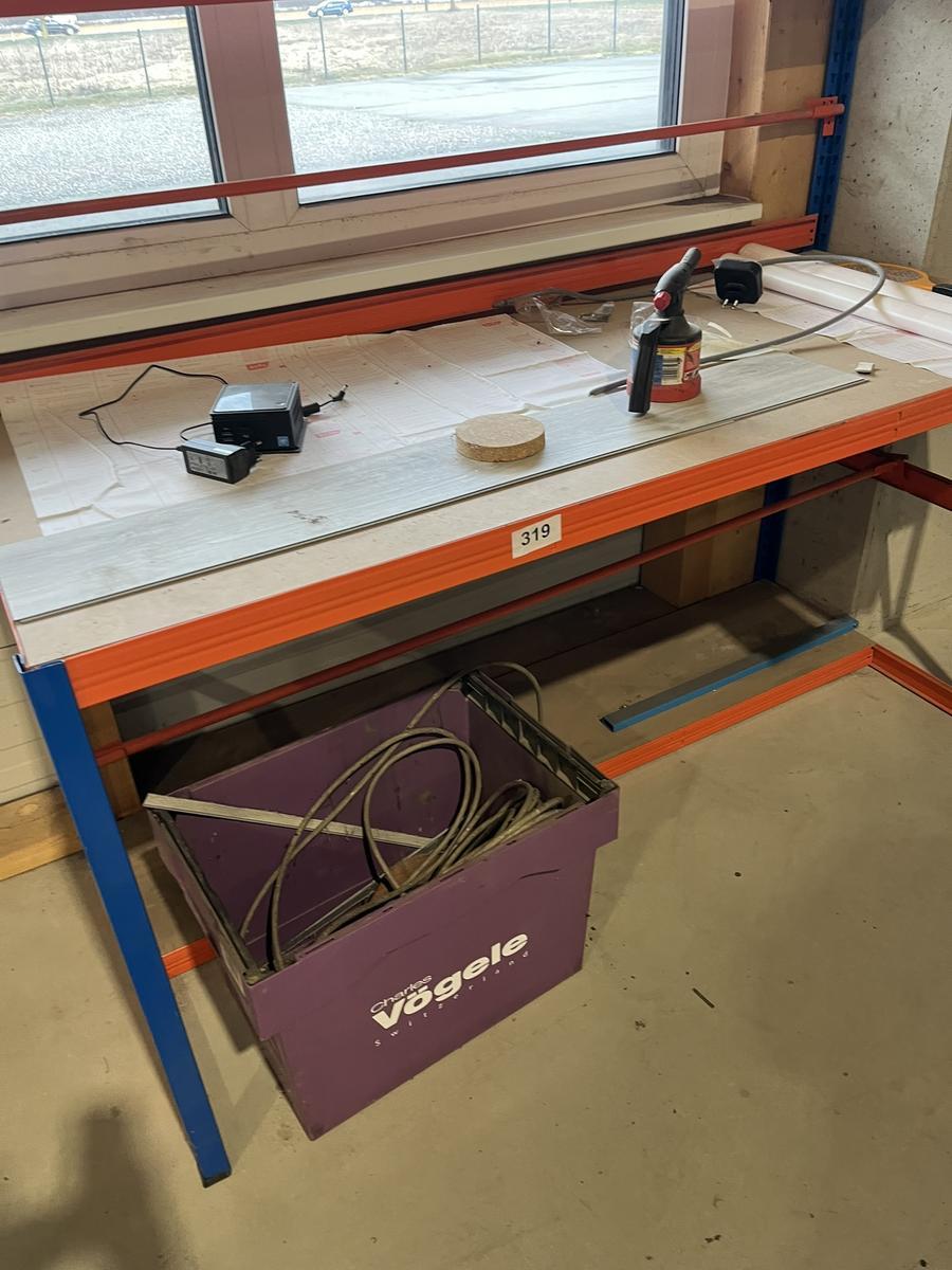 Werkbank 180/75/150 cm