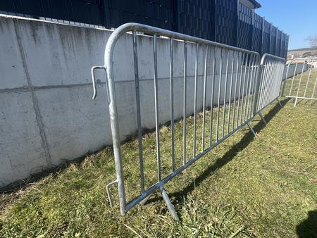 20 Stk. Absperrgitter verzinkt ca. 230x110cm, fabriksneu