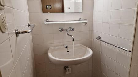 2 Stk. Handtuchstangen ca. 61cm lang und 1 Stk. Etagere ca. 61cm lang und 14.5cm tief