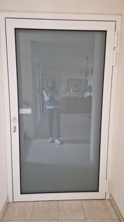 Sicherheitst�r, ca. 205cm hoch, ca. 110cm breit