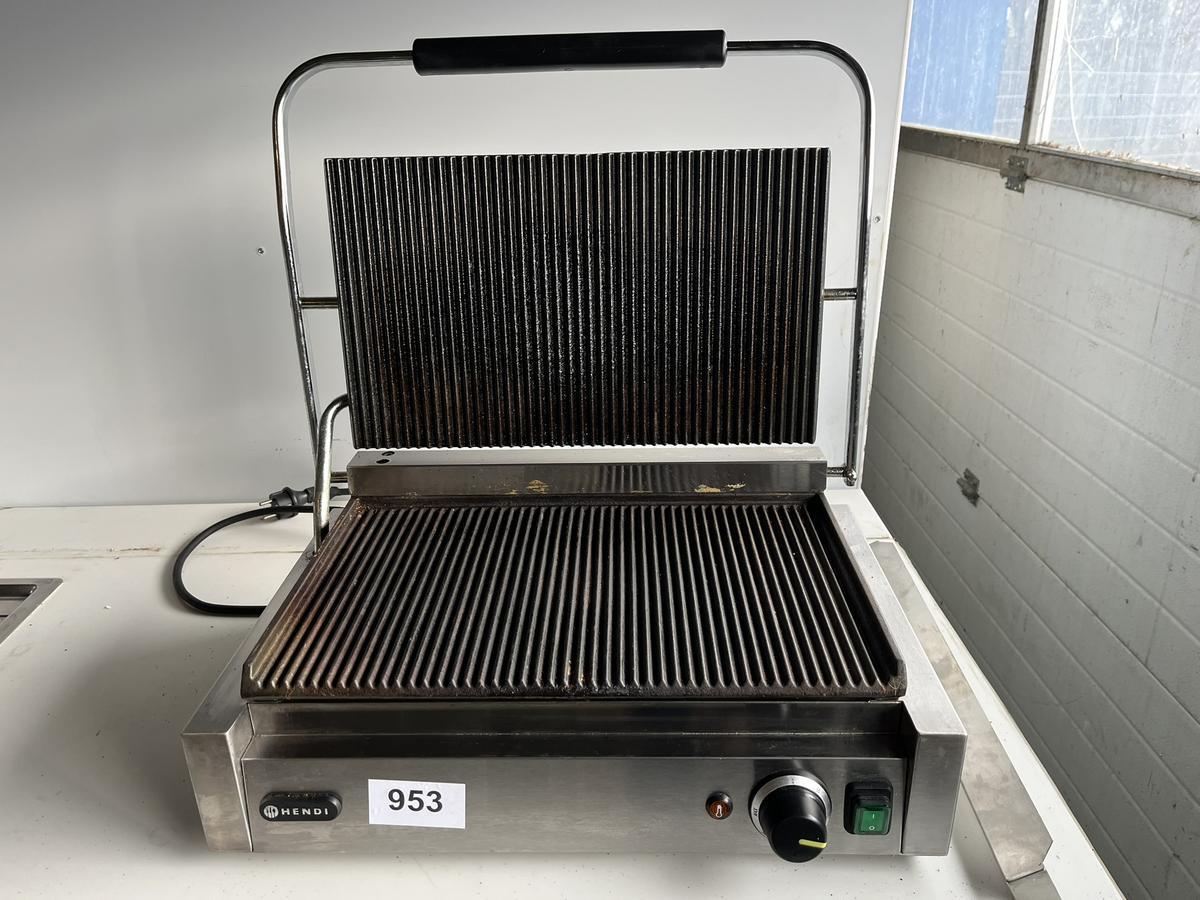 HENDI Contact Grill Panini XL 2700 W ?d=2026-04-14 09:39:16