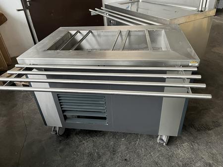RIEBER ROLLING BUFFET 3 x 1/1,230 W mit Aggregat steckerfertig 2/10 Grad