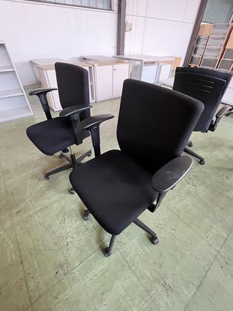 4 St�ck VIASIT F 1 - B�rodrehst�hle gebraucht 1.A Zustand