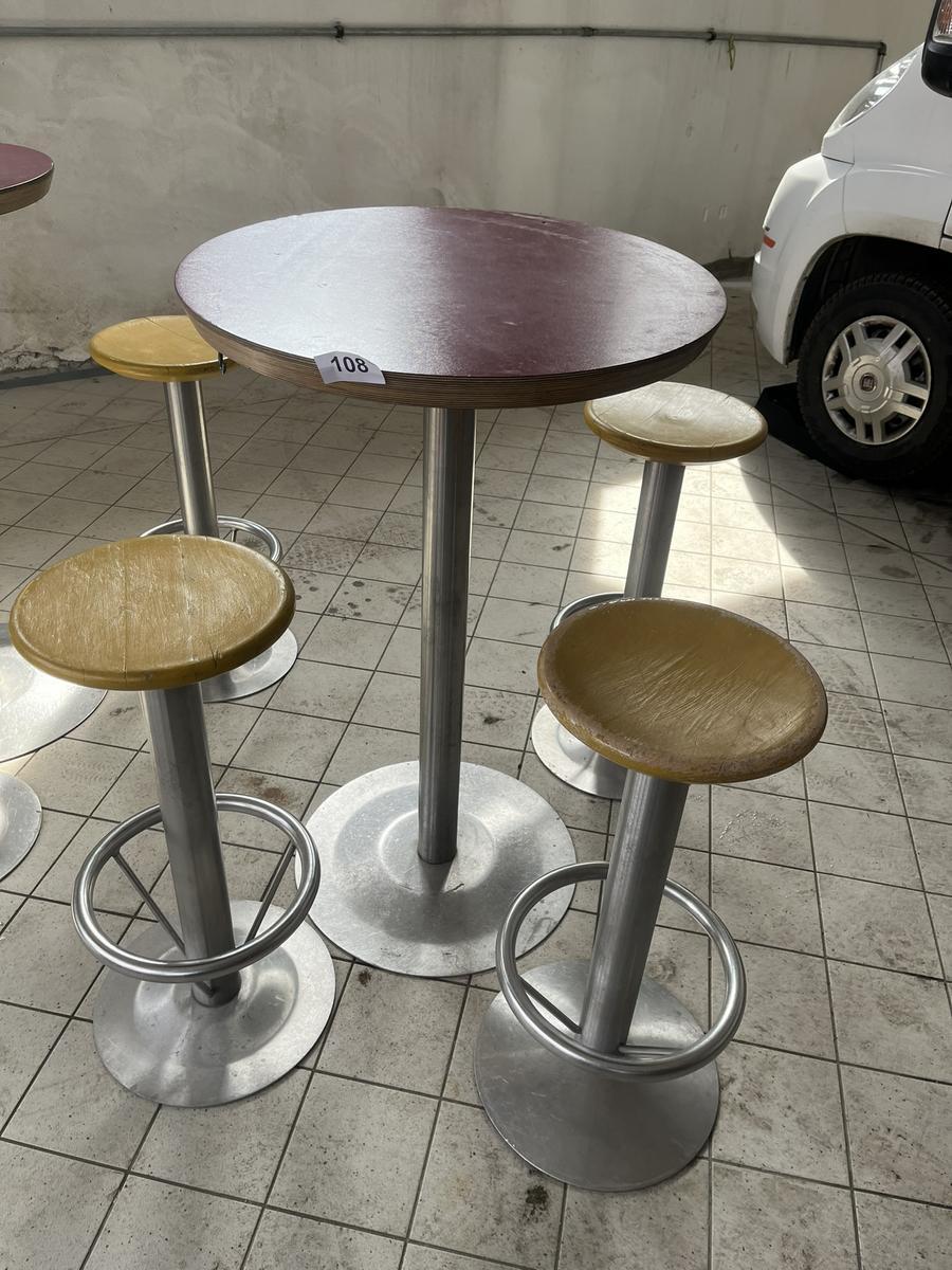3 Stk. Barhocker, 80cm hoch und 1 Stehtisch DM 70cm, 110cm hoch?d=2026-04-14 09:35:17