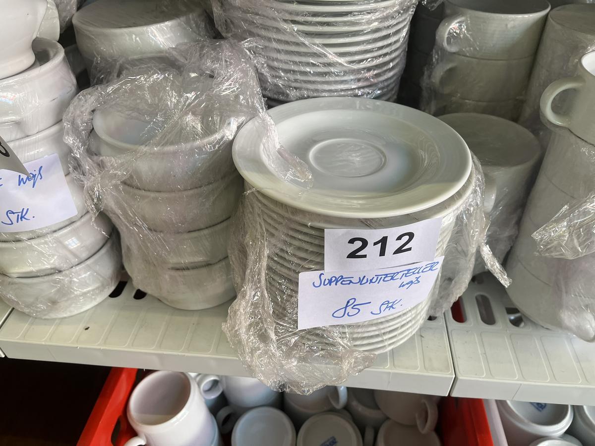 85 Stk. Suppentassen Untersetzer 16cm?d=2026-04-14 12:39:34