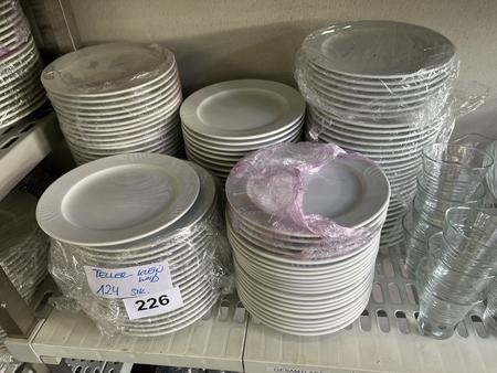 124 Stk. Dessertteller, 24cm DM