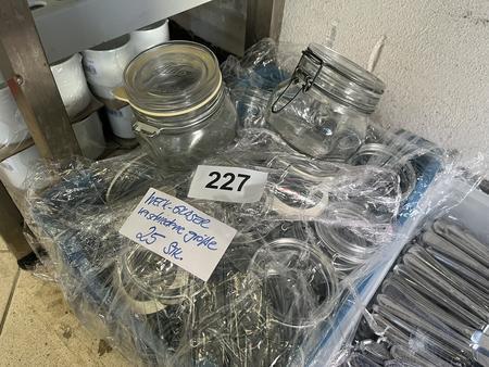 25 Stk. Einmachgl�ser, gemischte Gr��en