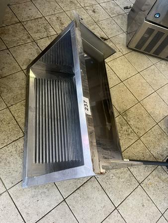 Niro Sp�lbecken f�r Wandmontage, 70x50x36cm