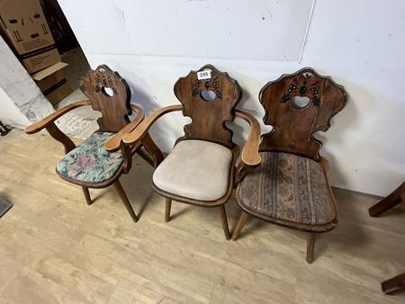 3 Stk. Voglauer St�hle