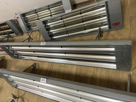 Frico 6000 Watt Heizstrahler f�r Wandmontage, 188x40cm