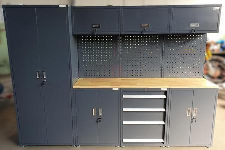 Werkstattschrank, L/H/T ca.2600x1900x460mm Werkstattschrank, L/H/T ca.2600x1900x460mm